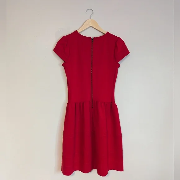 Anthropologie X Girls From Savoy Red Drop Waist Dress - Picture 4 of 4